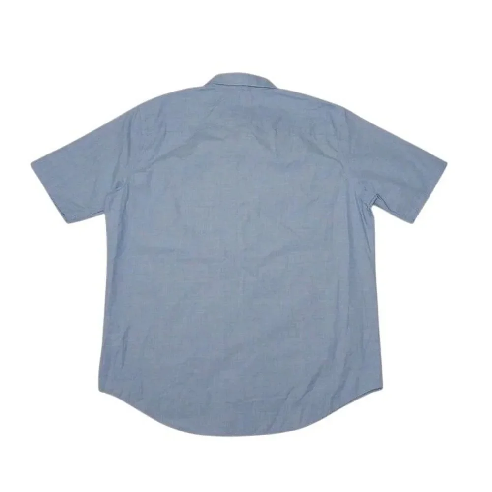 Croft & Barrow Men's Medium Shirt NEW WITH TAGS Easy Care‎ Light Blue Button Up